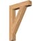 Ekena Millwork Traditional Block Smooth Bracket, Western Red Cedar, 5 1/2"W x 30"D x 42"H BKT06X30X42TRA05SWR - alternate 1